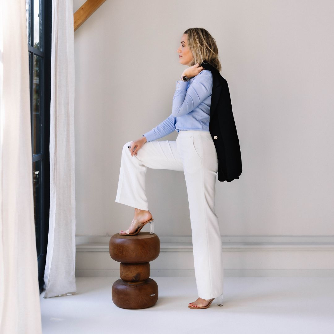 die dame van de marketing