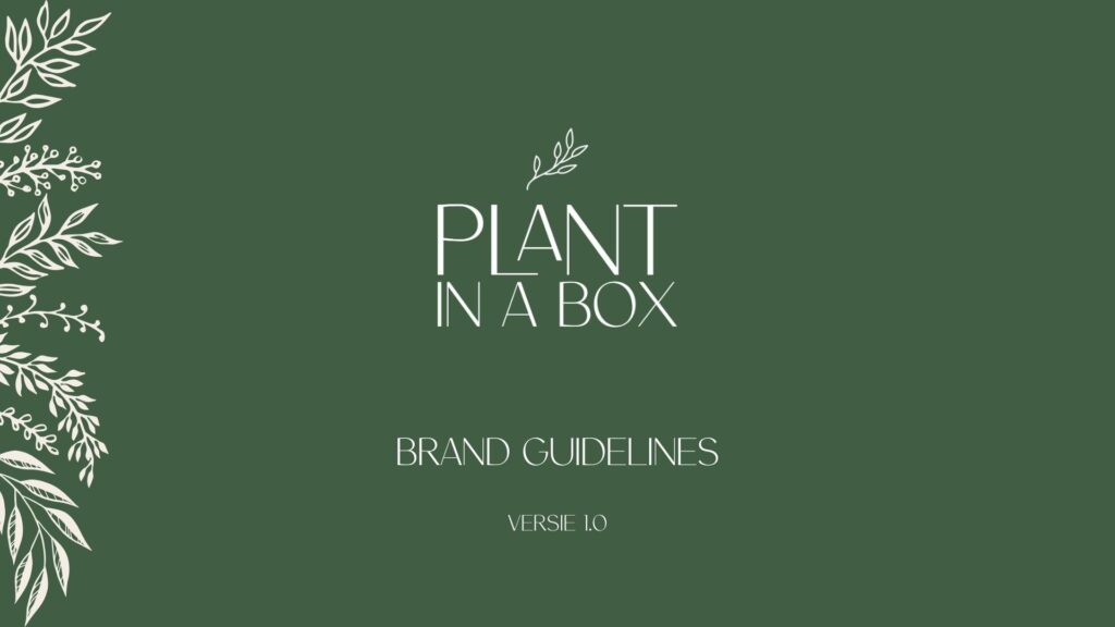 plant in a box