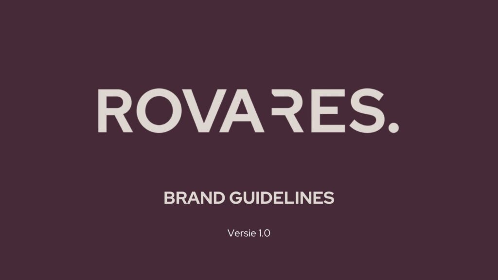 Rovares Brandbook