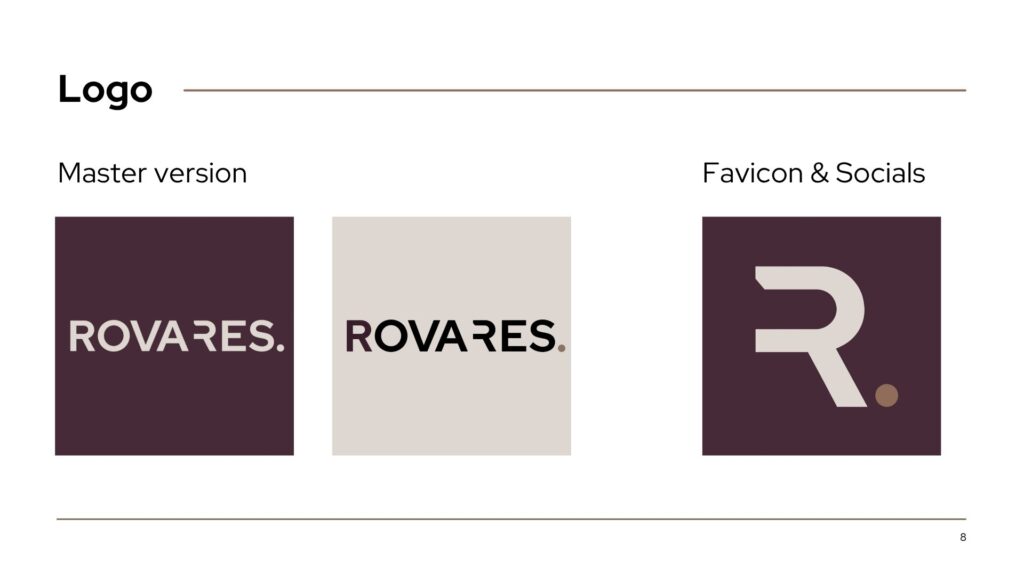 Rovares Brandbook